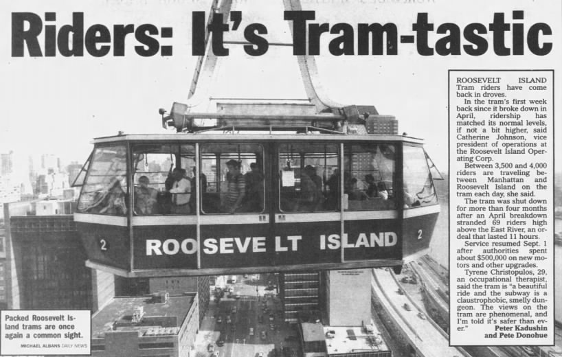 Riders: It's Tram-tastic