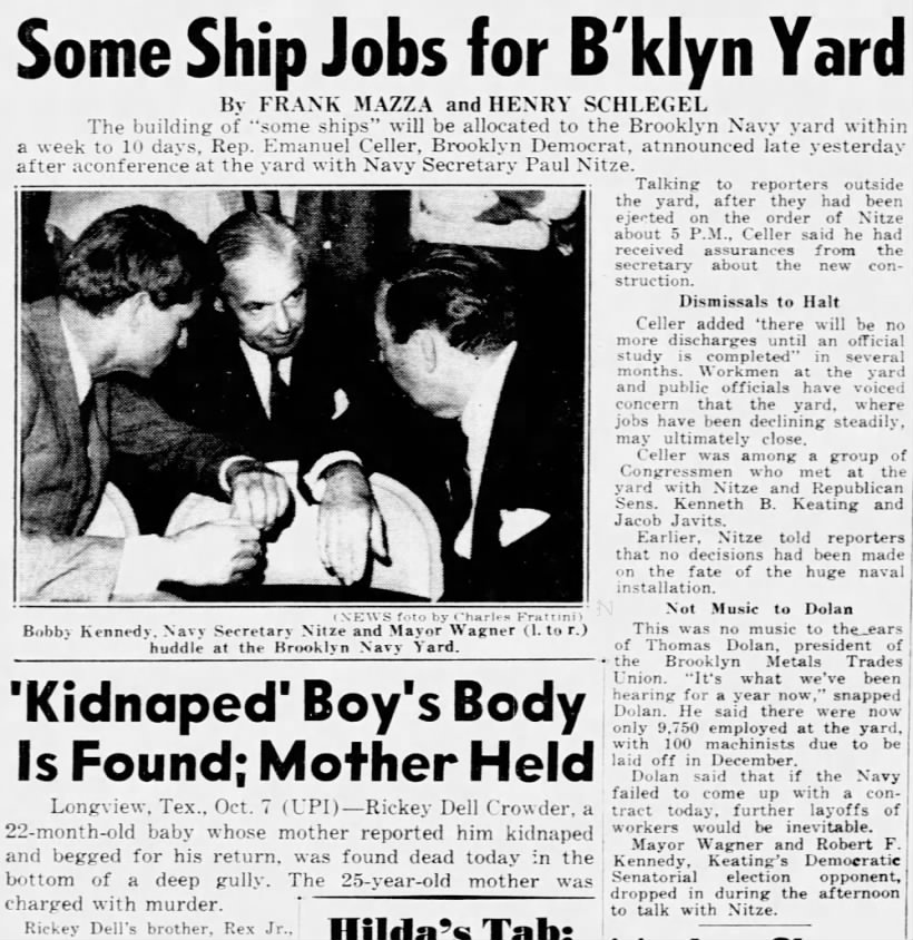 Some Ship Jobs for B'klyn Yard