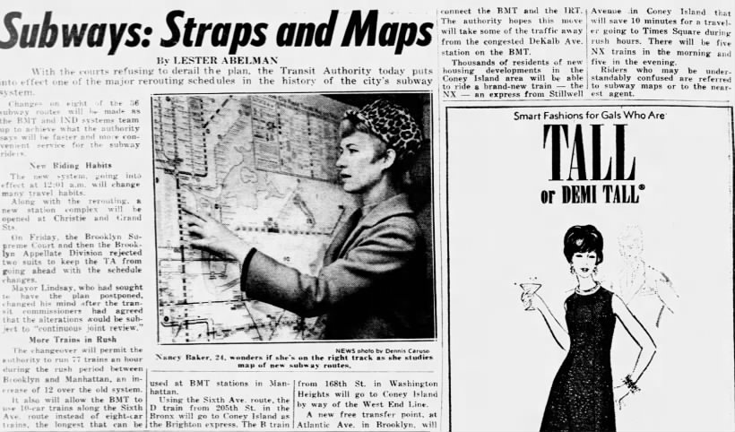 Subways: Straps and Maps/Lester Abelman
