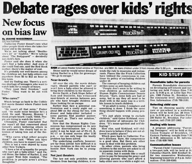 Debate rages over kids' rights