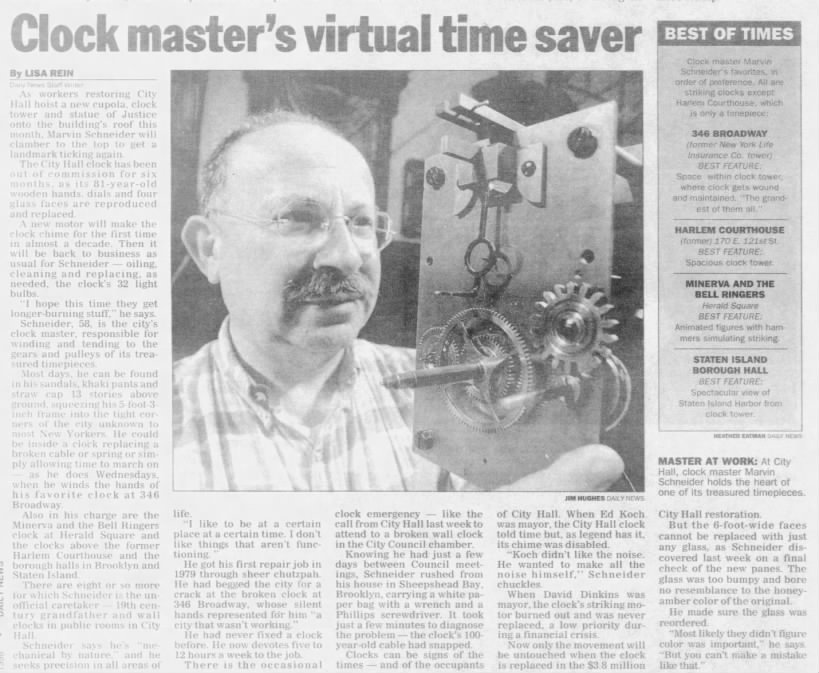 Clock master's virtual time saver/Lisa Reid