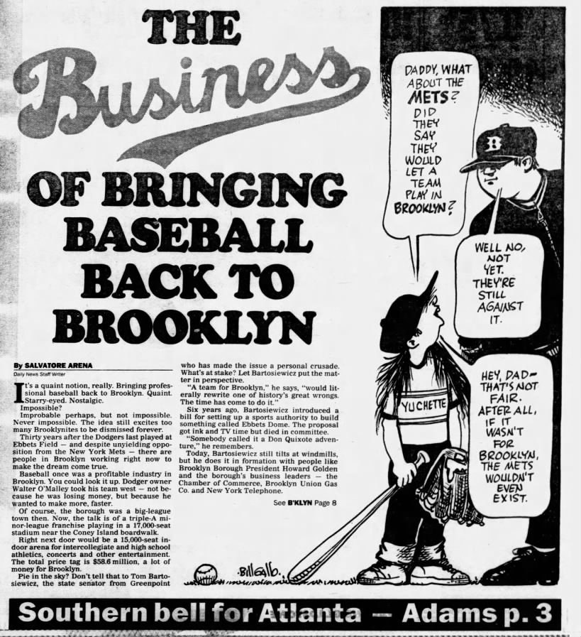 The Business of Bringing Baseball Back to Brooklyn