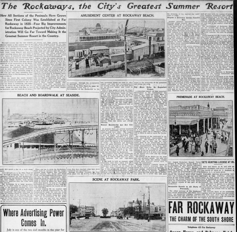 The Rockaways, The City's Greatest Summer Resort