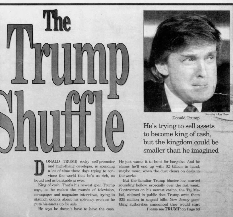 The Trump Shuffle