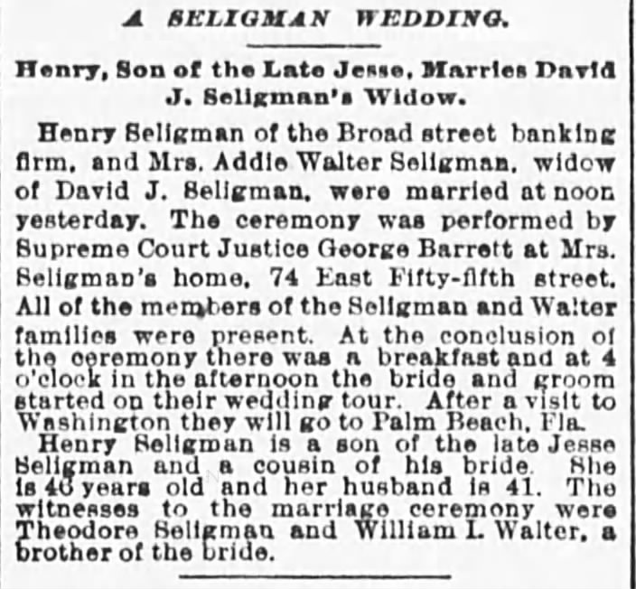 A Seligman Wedding