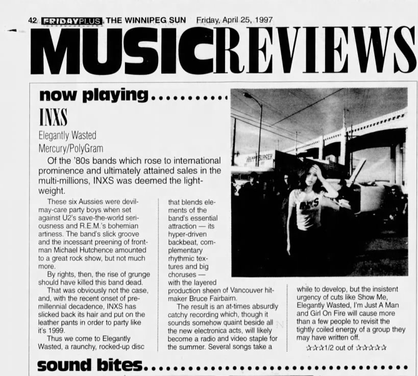 Inxs Review 