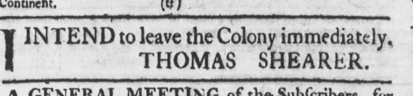 Williamsburg Newspaper August 1774