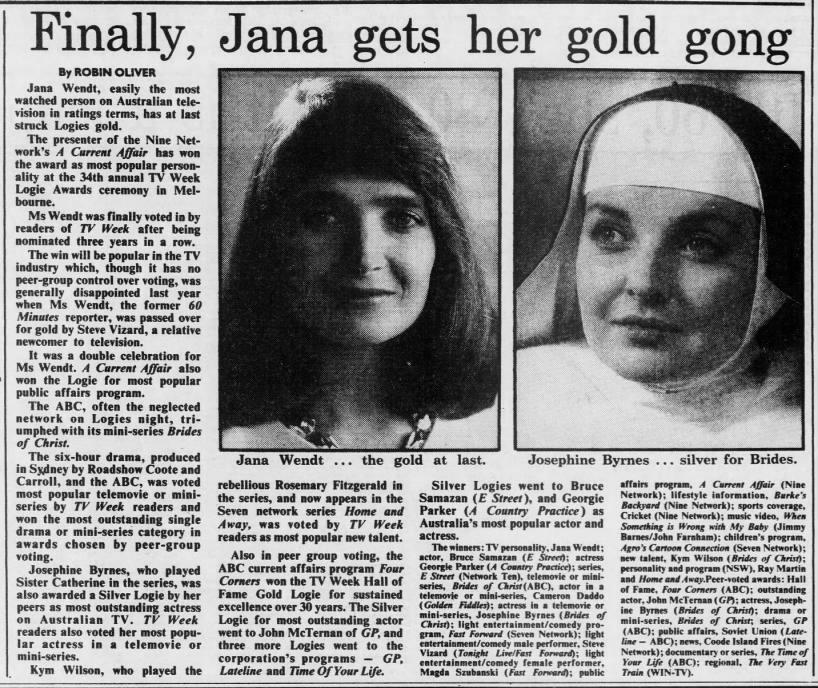 Finally, Jana gets her gold gong