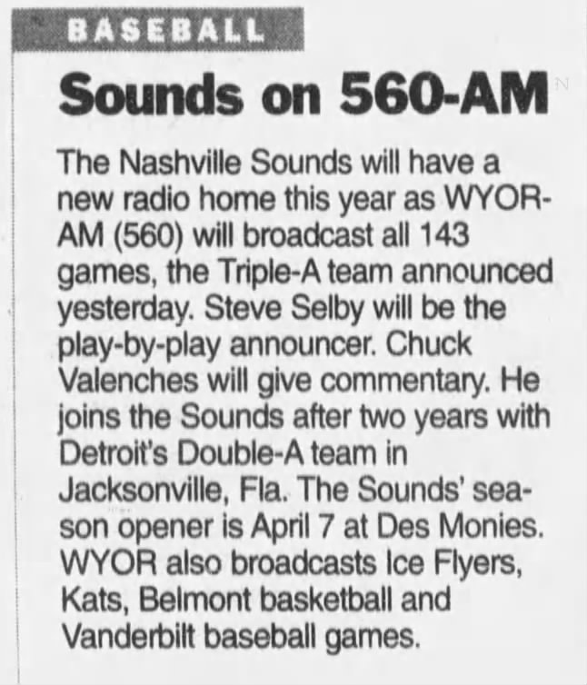 Sounds on 560-AM