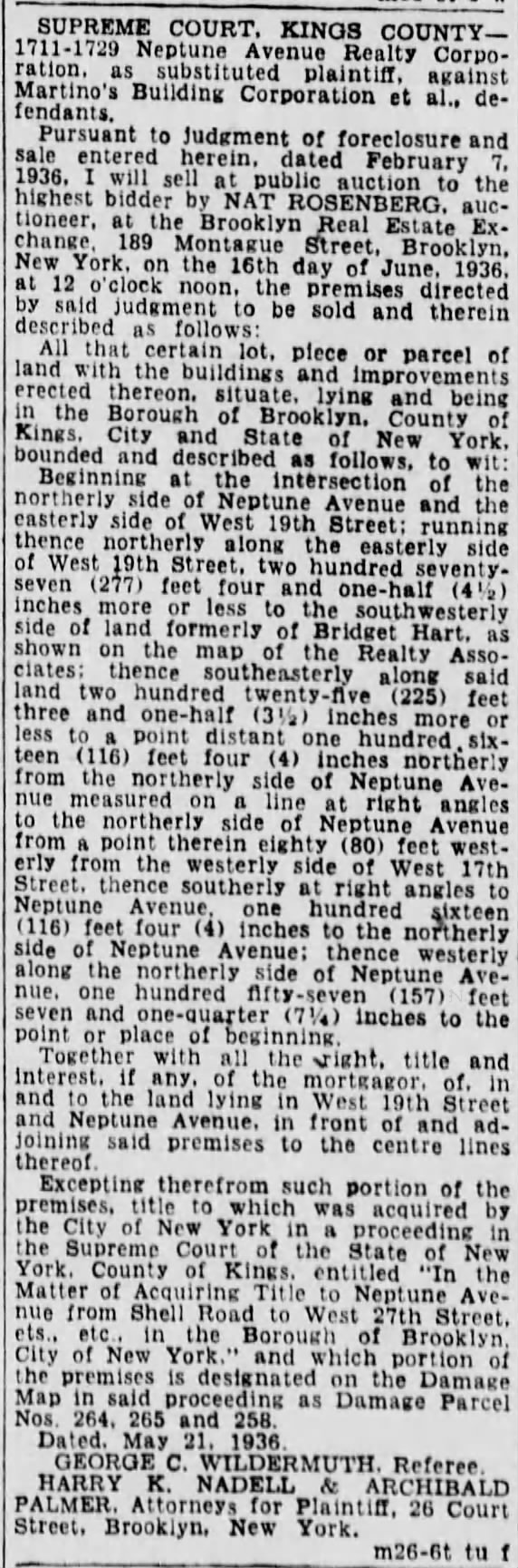 The Brooklyn Daily Eagle 29 May 1936 PG 27