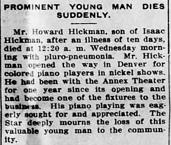Obituary for Howard Hickman