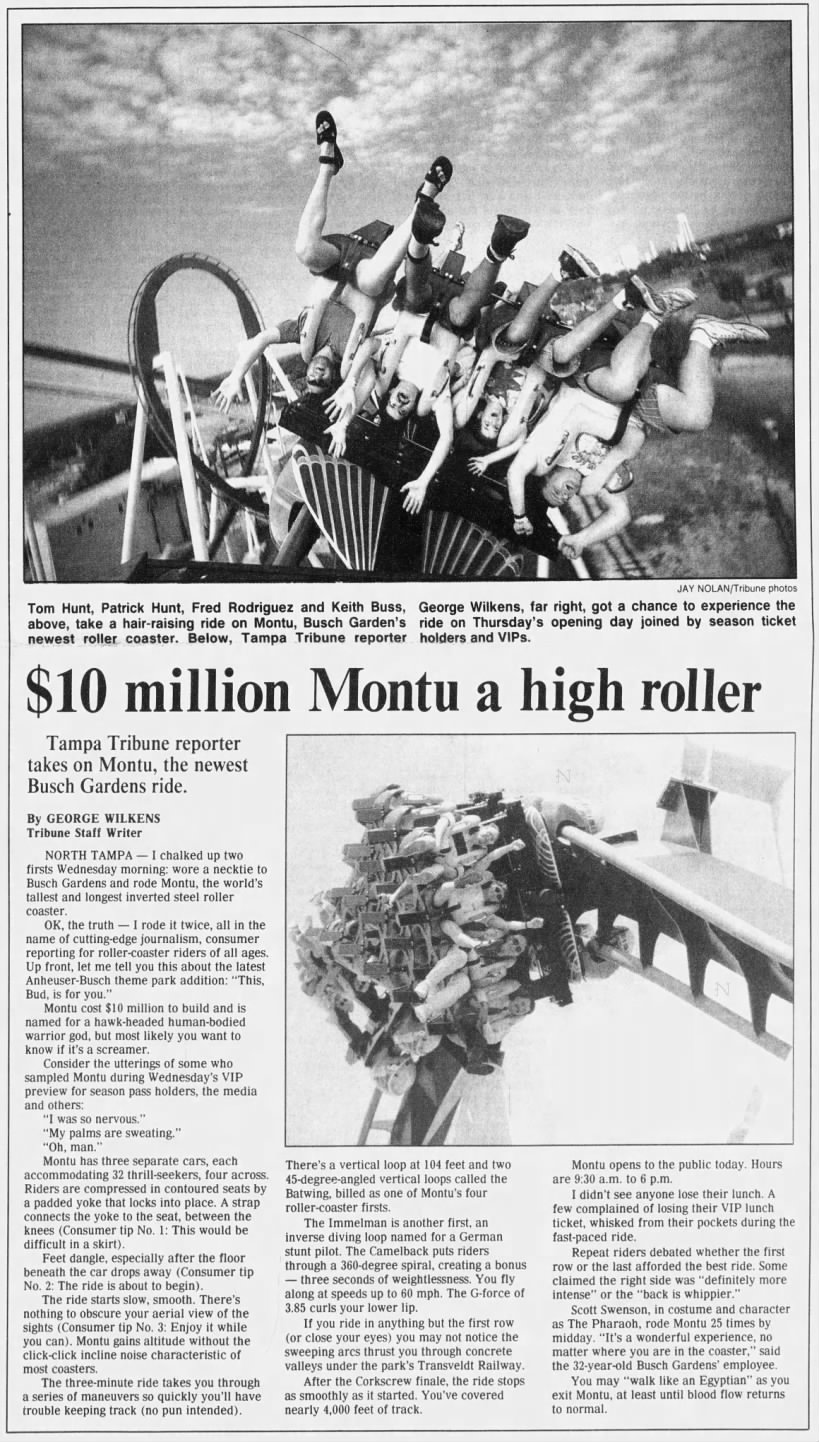 $10 million Montu a high roller