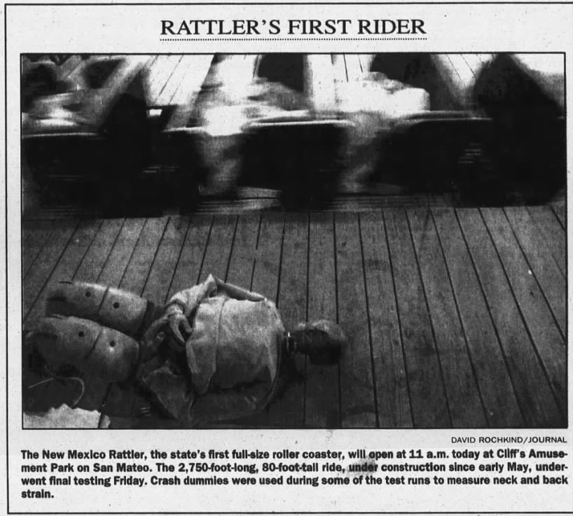 Rattler's First Rider