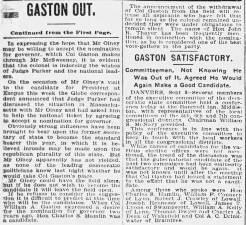 Gaston Out (part 2)
