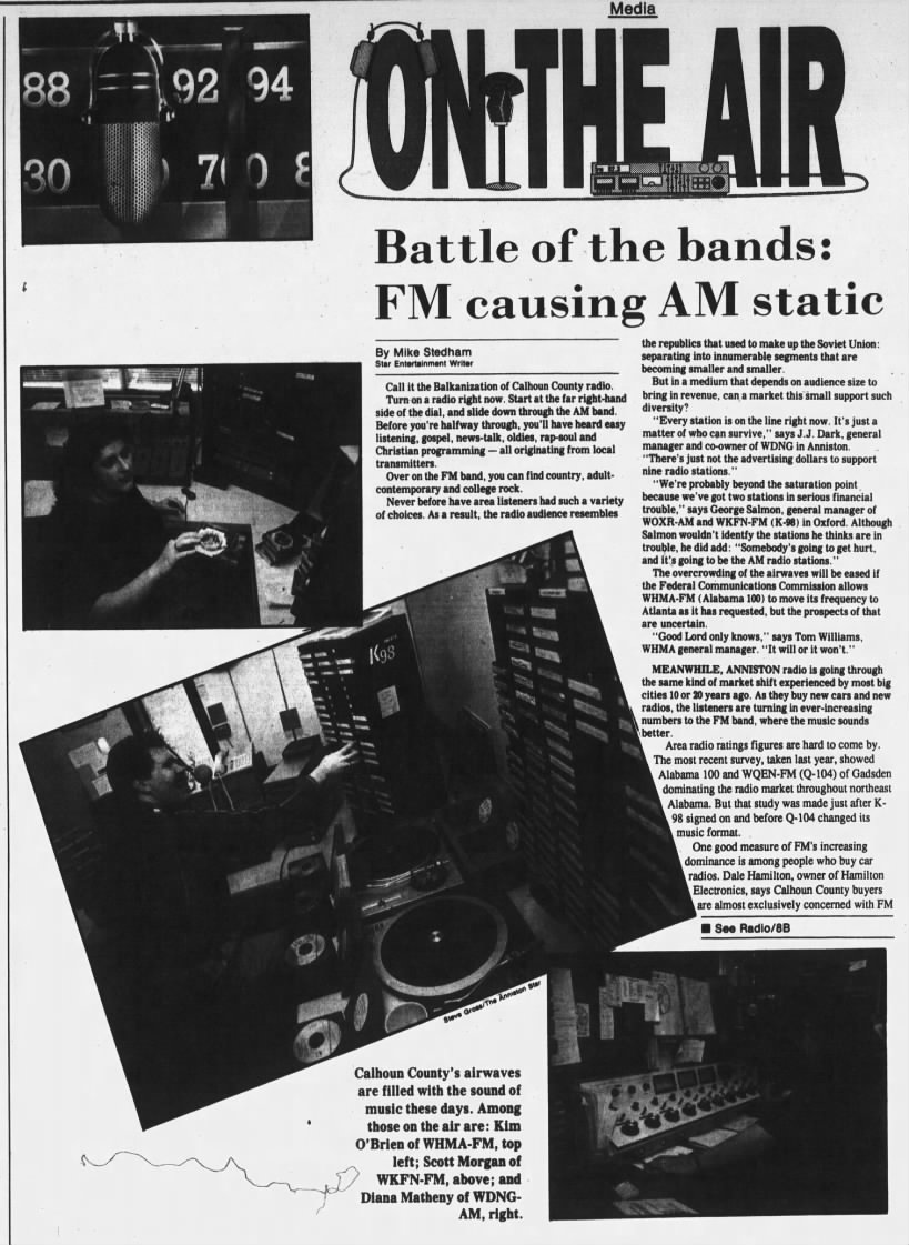 Battle of the bands: FM causing AM static