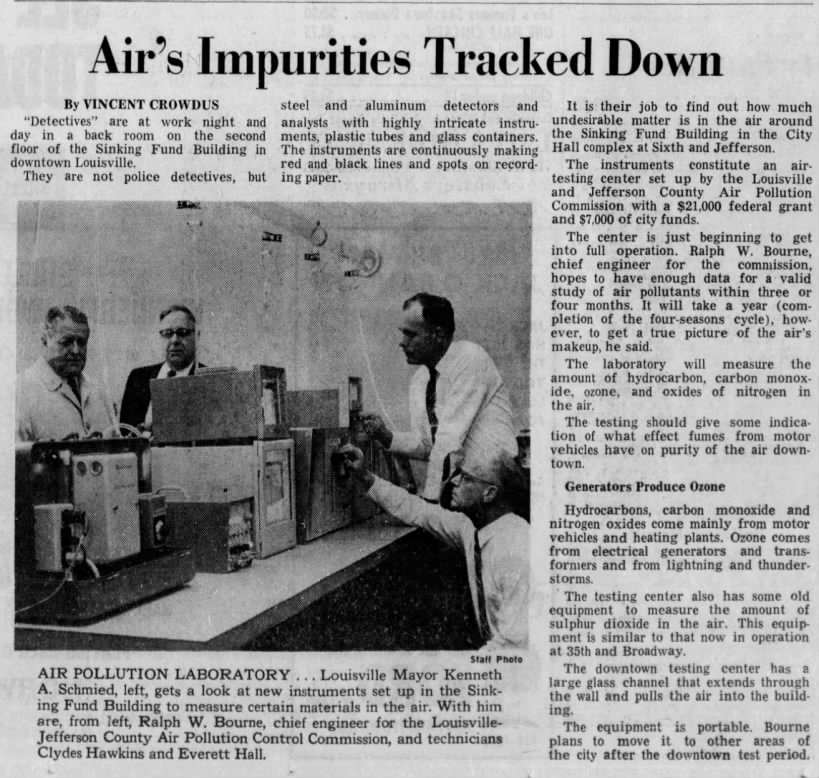 Air's Impurities Tracked Down
