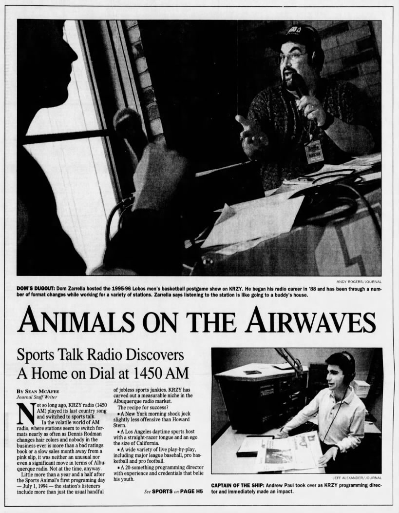 Animals on the Airwaves