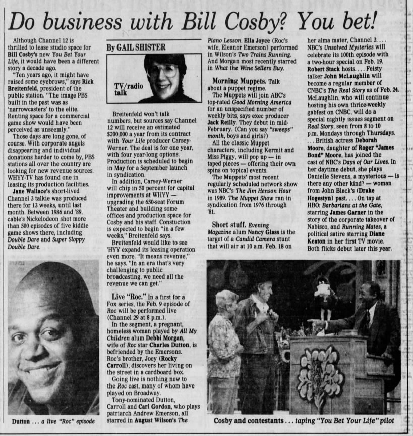 Do business with Bill Cosby? You bet!