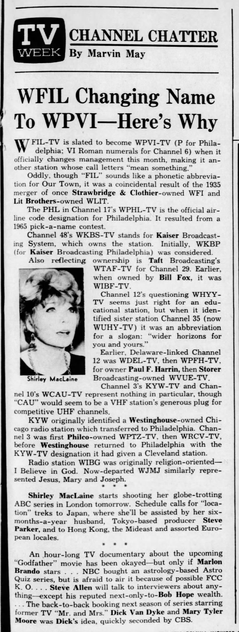 WFIL Changing Name To WPVI—Here's Why