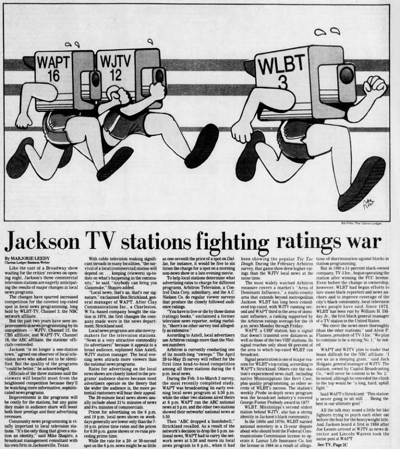 Jackson TV stations fighting ratings war