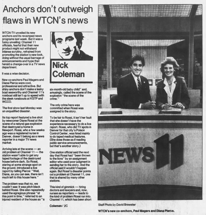 Anchors don't outweigh flaws in WTCN's news
