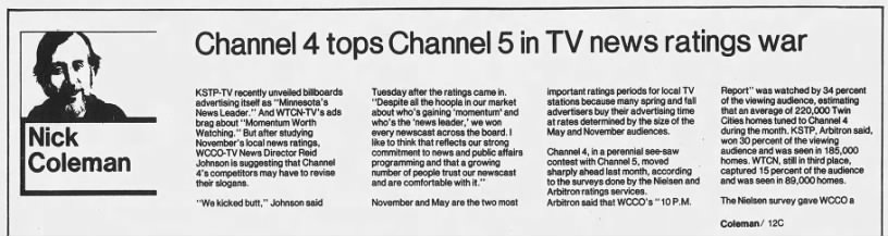 Channel 4 tops Channel 5 in TV news ratings war
