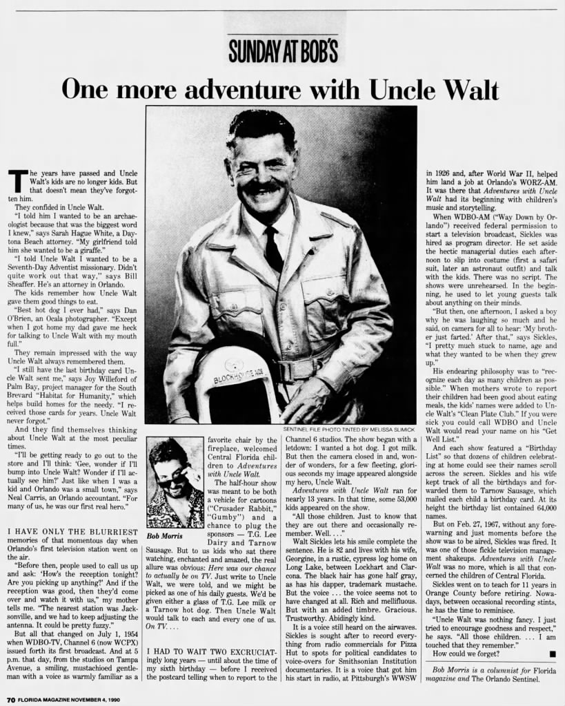 One more adventure with Uncle Walt