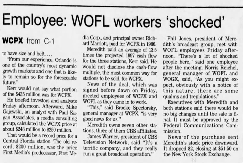 Employee: WOFL workers 'shocked'