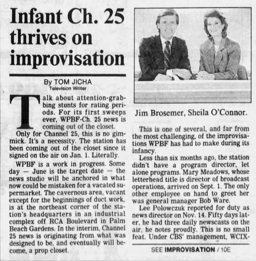 Infant Ch. 25 thrives on improvisation