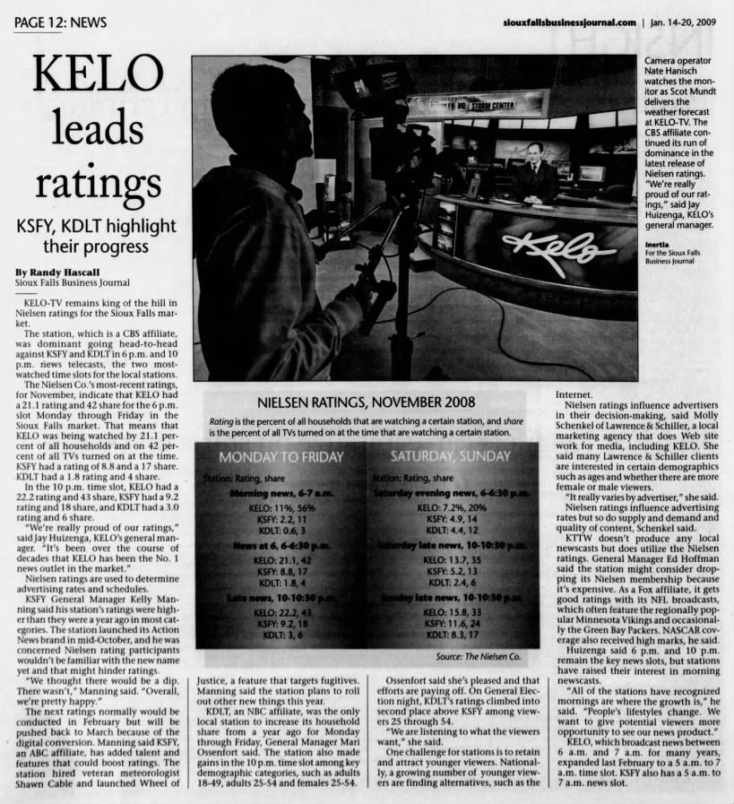 KELO leads ratings: KSFY, KDLT highlight their progress