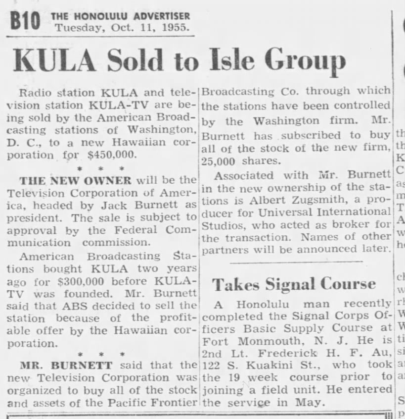 KULA Sold to Isle Group
