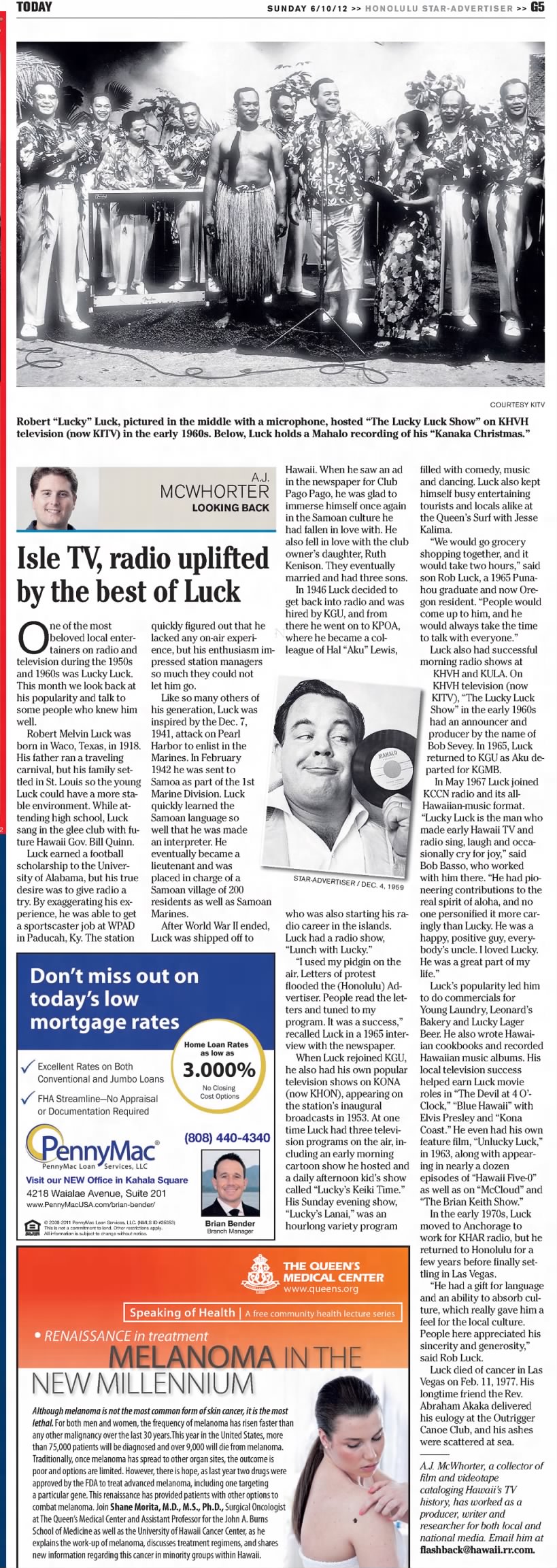 Isle TV, radio uplifted by the best of Luck