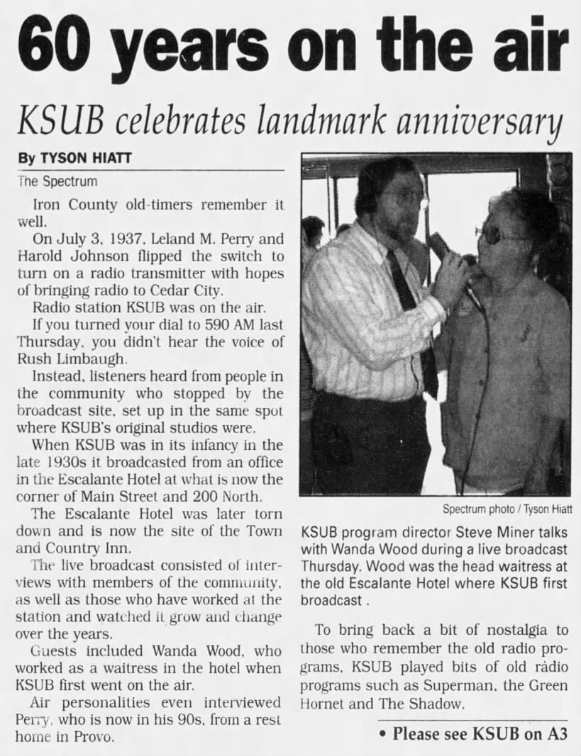 60 years on the air: KSUB celebrates landmark anniversary