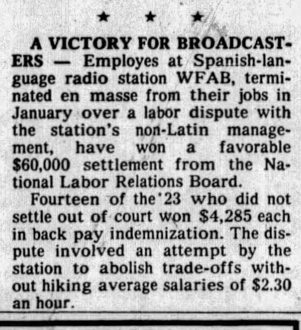 A Victory for Broadcasters