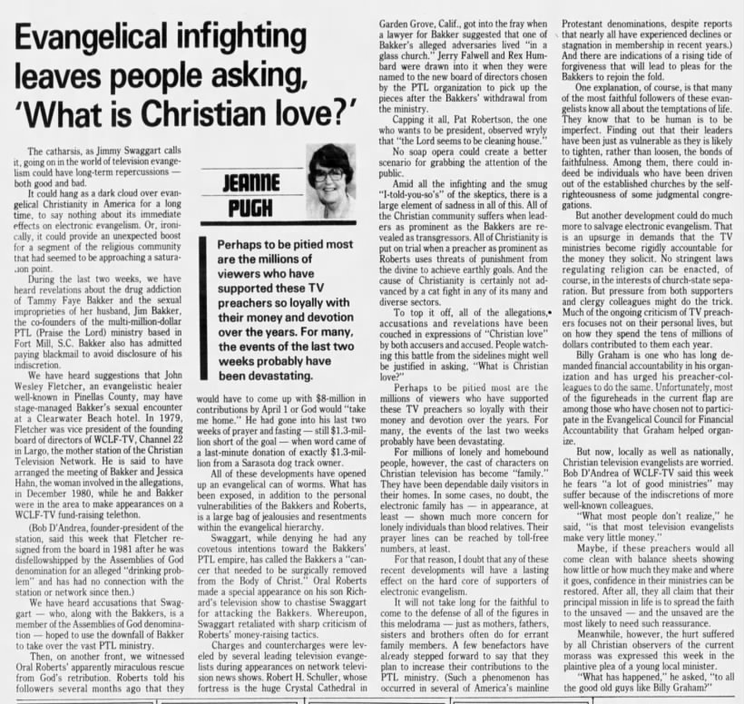 Evangelical infighting leaves people asking, 'What is Christian love?'