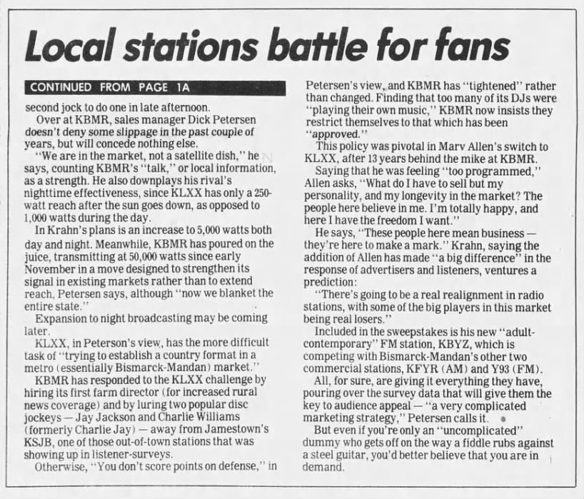 Local stations battle for fans