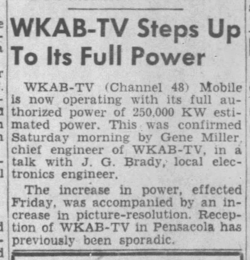 WKAB-TV Steps Up To Its Full Power