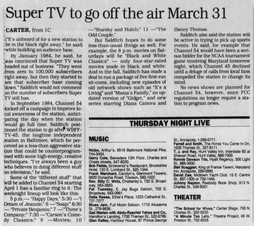 Super TV to go off the air March 31