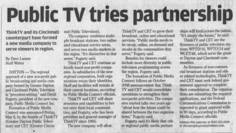 Public TV tries partnership