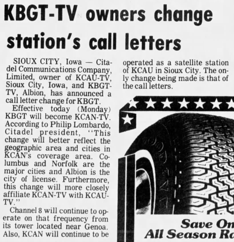 KBGT-TV owners change station's call letters
