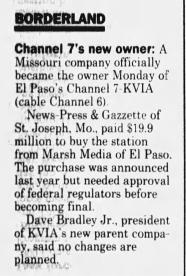 Channel 7's new owner