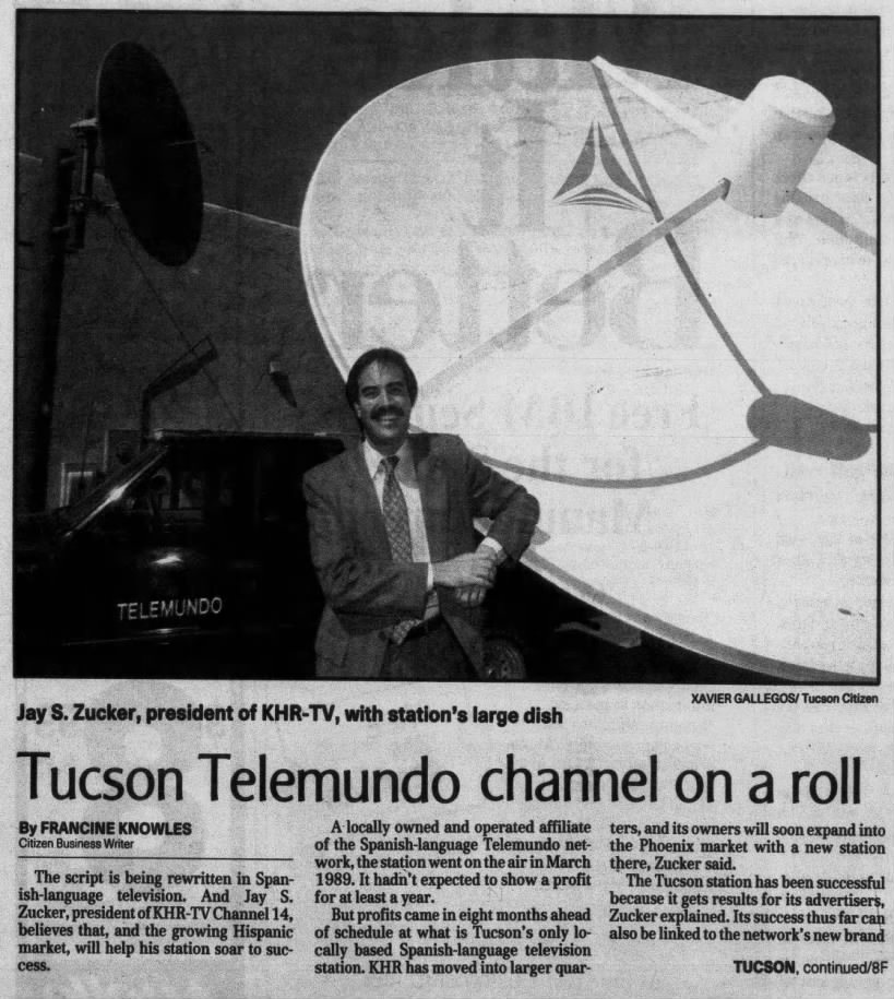 Tucson Telemundo channel on a roll
