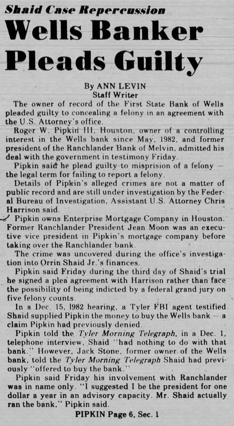 Wells Banker Pleads Guilty