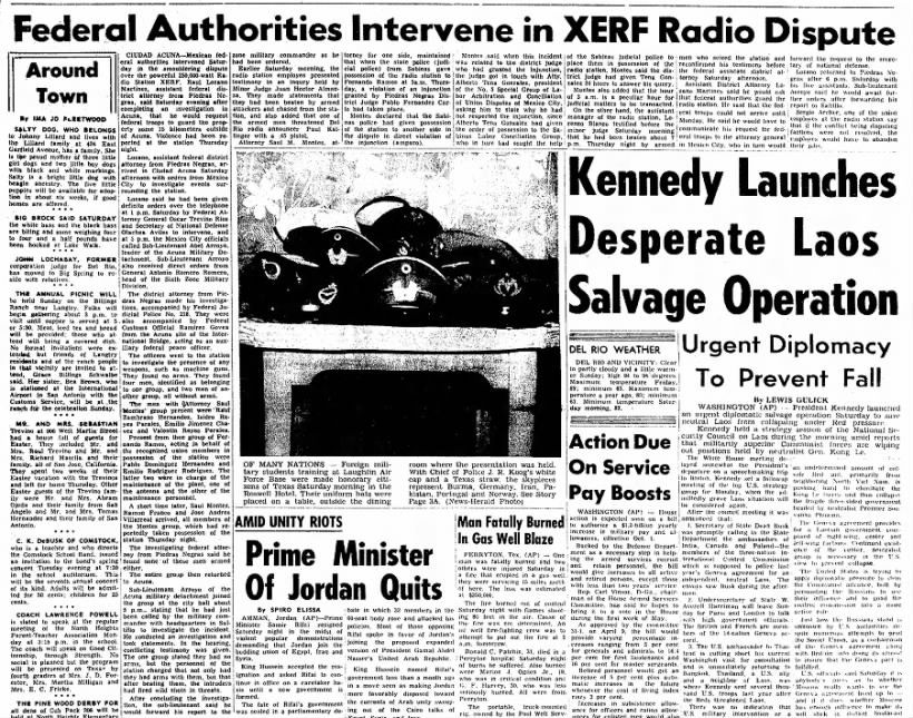 Federal Authorities Intervene in XERF Radio Dispute