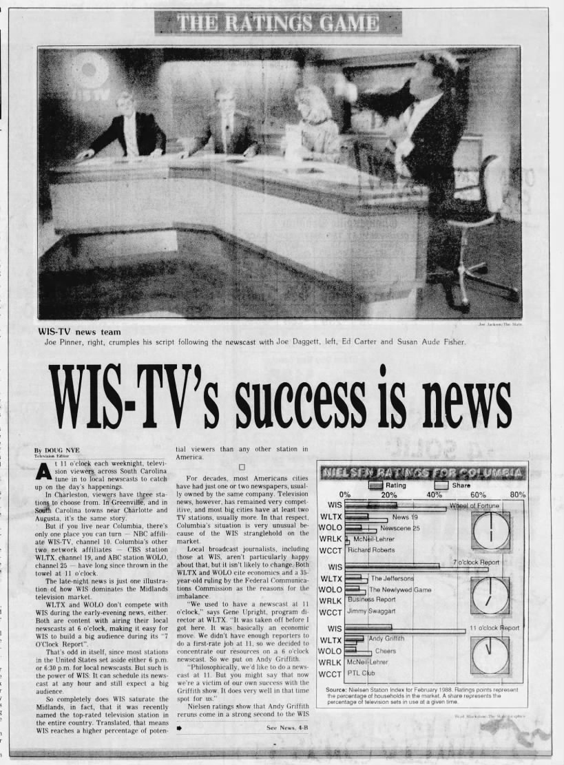 WIS-TV's success is news