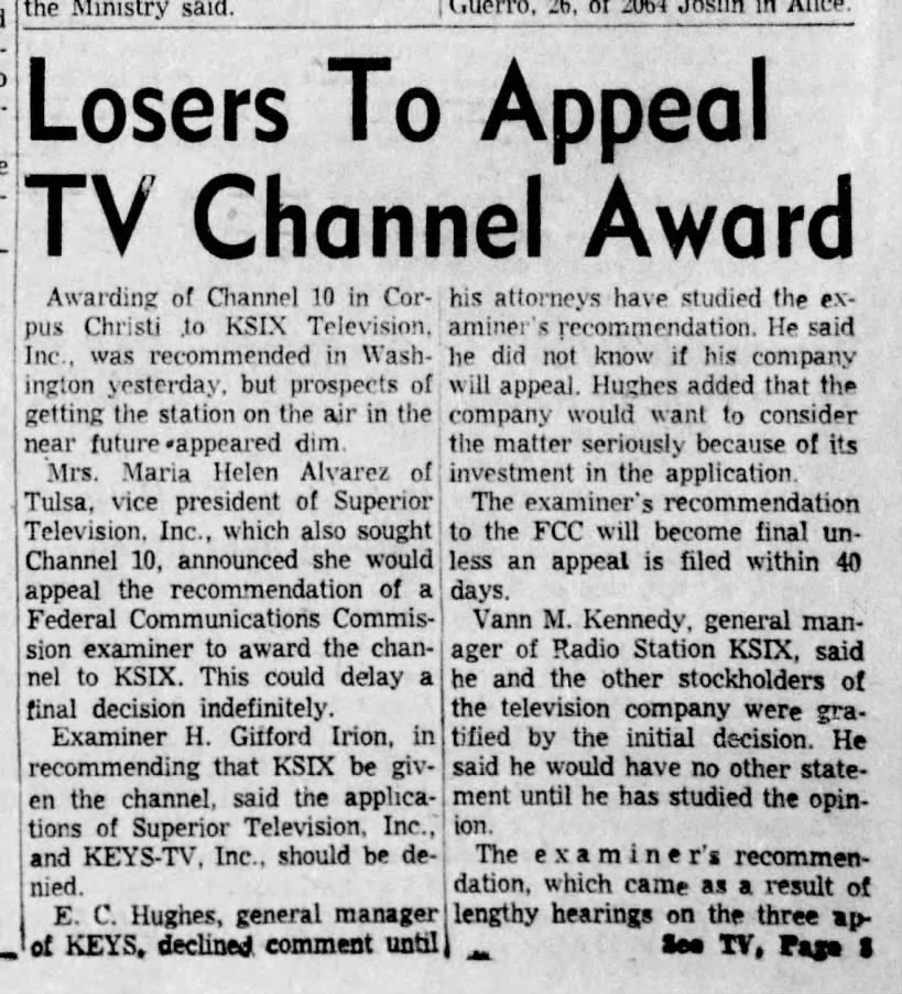 Losers To Appeal TV Channel Award