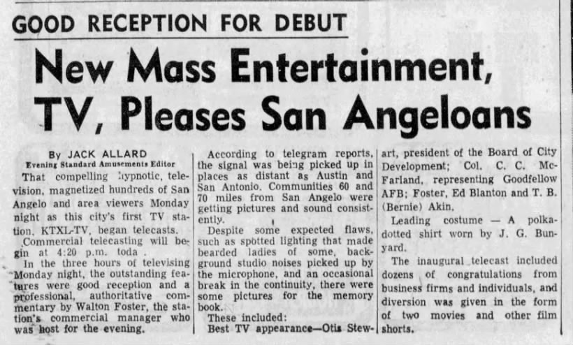 New Mass Entertainment, TV, Pleases San Angeloans