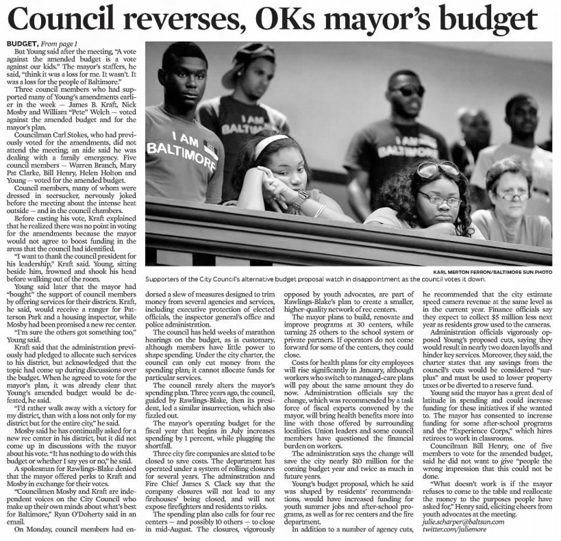 Council reverses, OKs mayor's budget