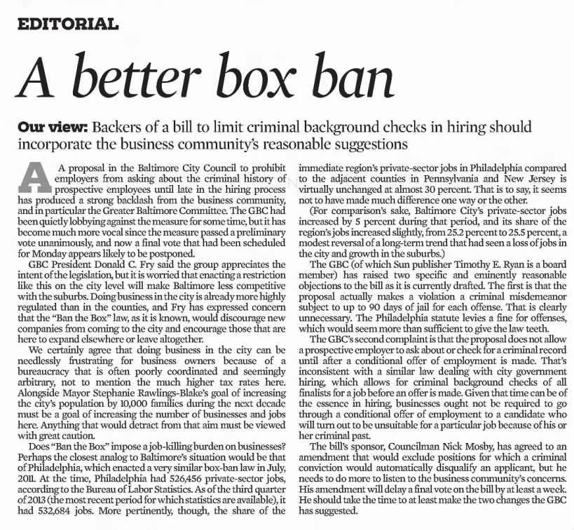 Editorial - A better box ban