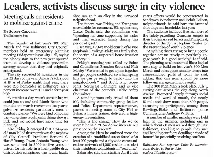 Leaders, activists discuss surge in city violence